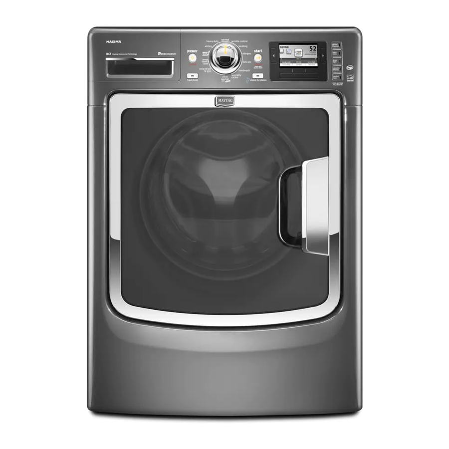Maytag MHW9000YG Use And Care Manual