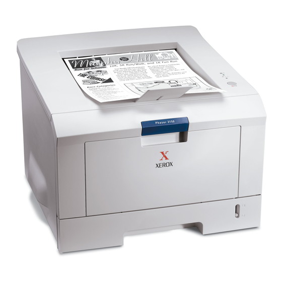 Xerox Phaser 3150 Specifications