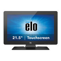 Elo Touch Solutions 2201L User Manual