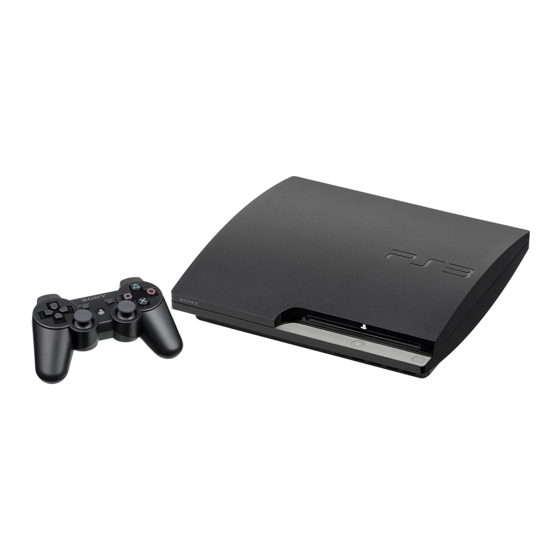 Sony CECH-3001A PlayStation 3 Safety And Support