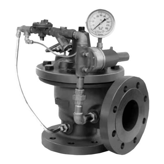 CLA-VAL 50B-4KG1 Installation, Operation And Maintenance Manual