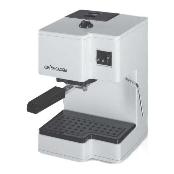 Gaggia Gran  Operating Instructions Manual