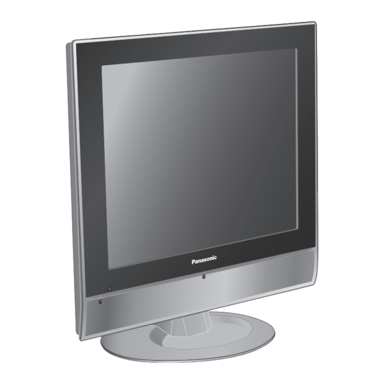Panasonic TC-20LA5 Service Manual