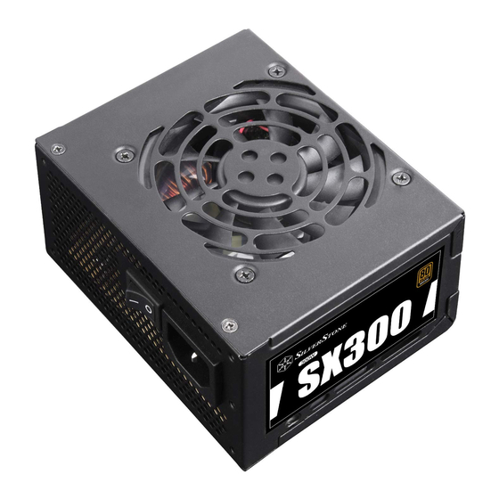 SilverStone SST-SX450-B Manual