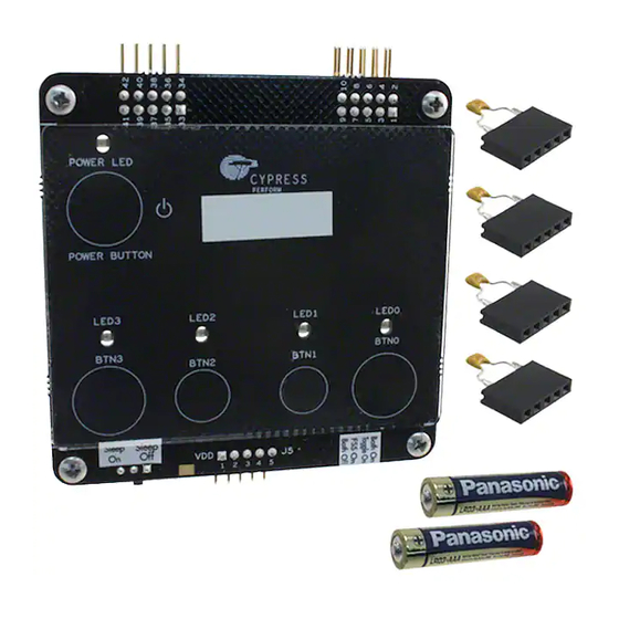 Cypress CapSense Express CY3280-MBR Manual