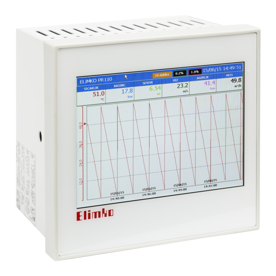 Elimko E-PR-110 User Manual