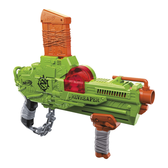 Hasbro NERF ZOMBIE STRIKE REVREAPER Manual