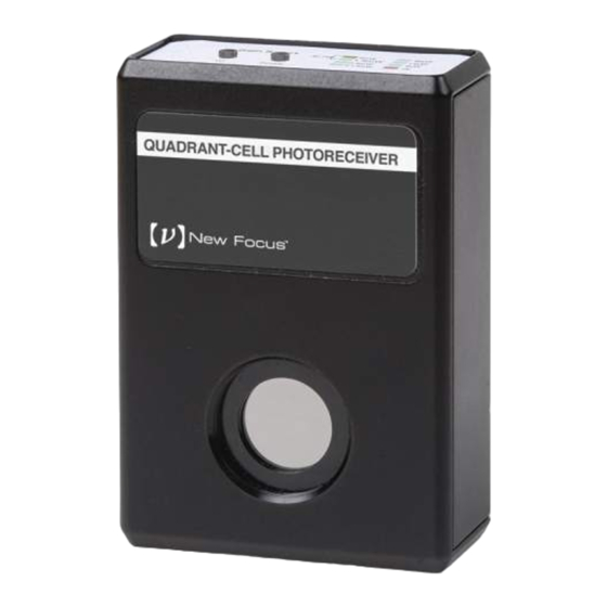 Newport 290 Series Photoreceiver Manuals