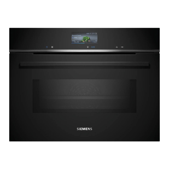 Siemens CM776G1 1 Series User Manual And Installation Instructions