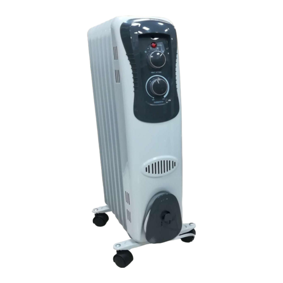 User Manuals: Midea NY1507-17LA Oil Radiator Heater