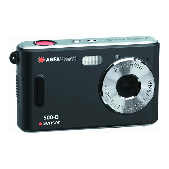 AgfaPhoto sensor 500-D User Manual