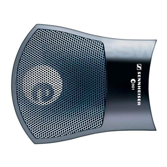 Sennheiser E 901 Brochure & Specs