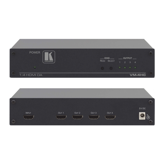 Kramer VM-4HC User Manual