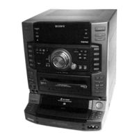 Sony HCD-XGV8 Service Manual