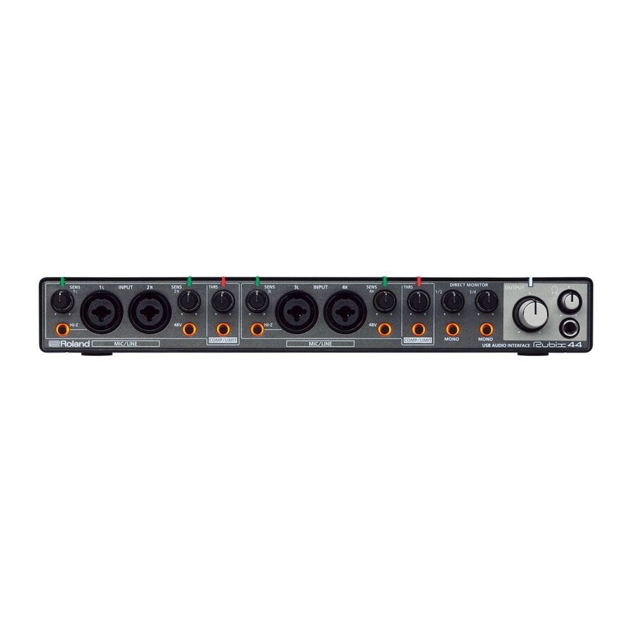 Roland rubix 44 Reference Manual