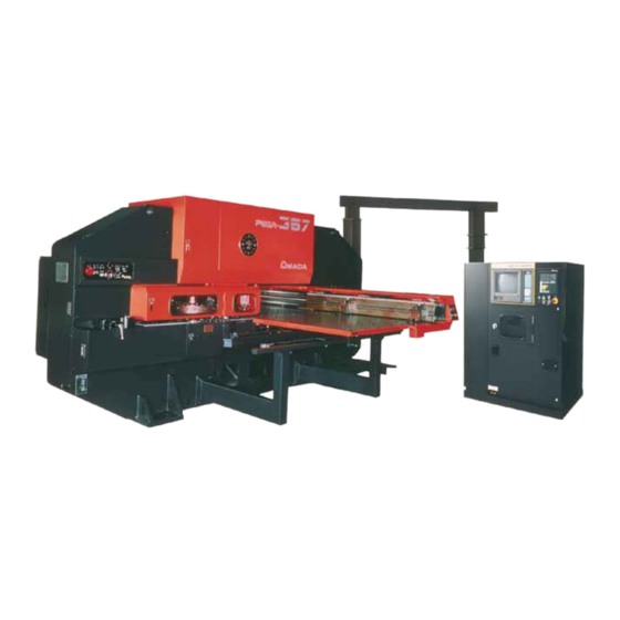 Amada Pega 367 Preinstallation Manual