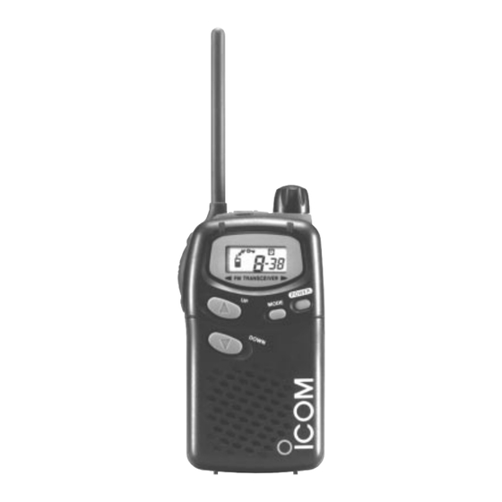 Icom PMR446 Service Manual