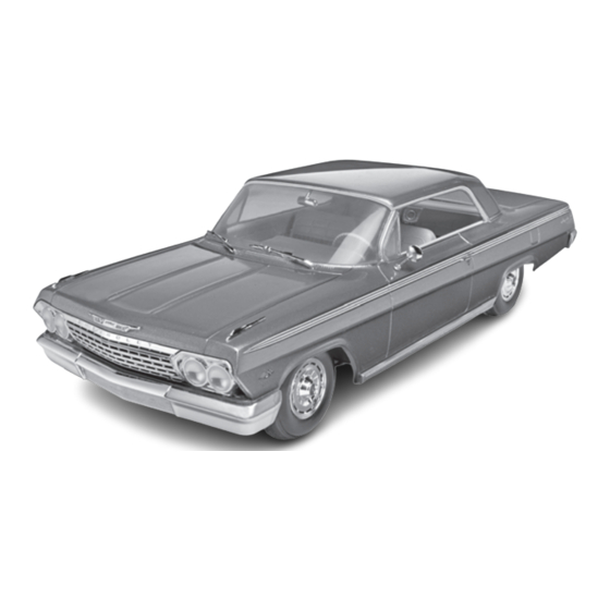 REVELL ’62 Chevy Impala Hardtop Manual