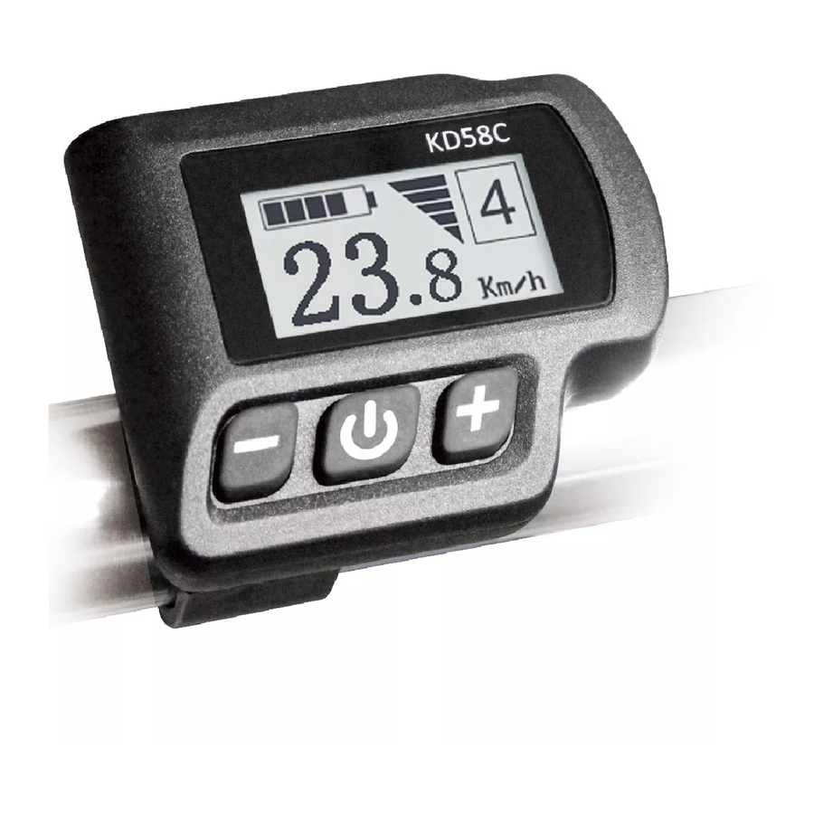 Key-Disp KD58C User Manual