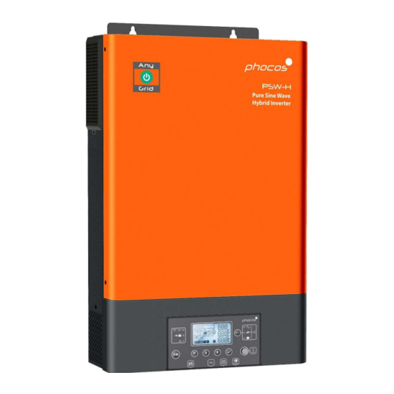 Phocos Any-Grid Series User And Installation Manual