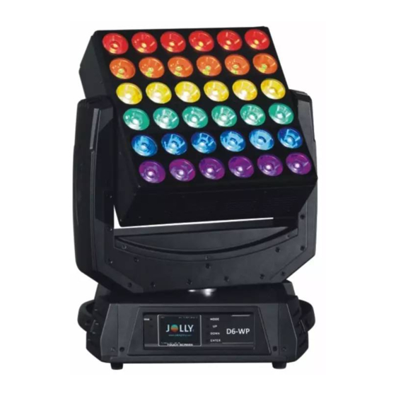 Jolly D6-WP User Manual