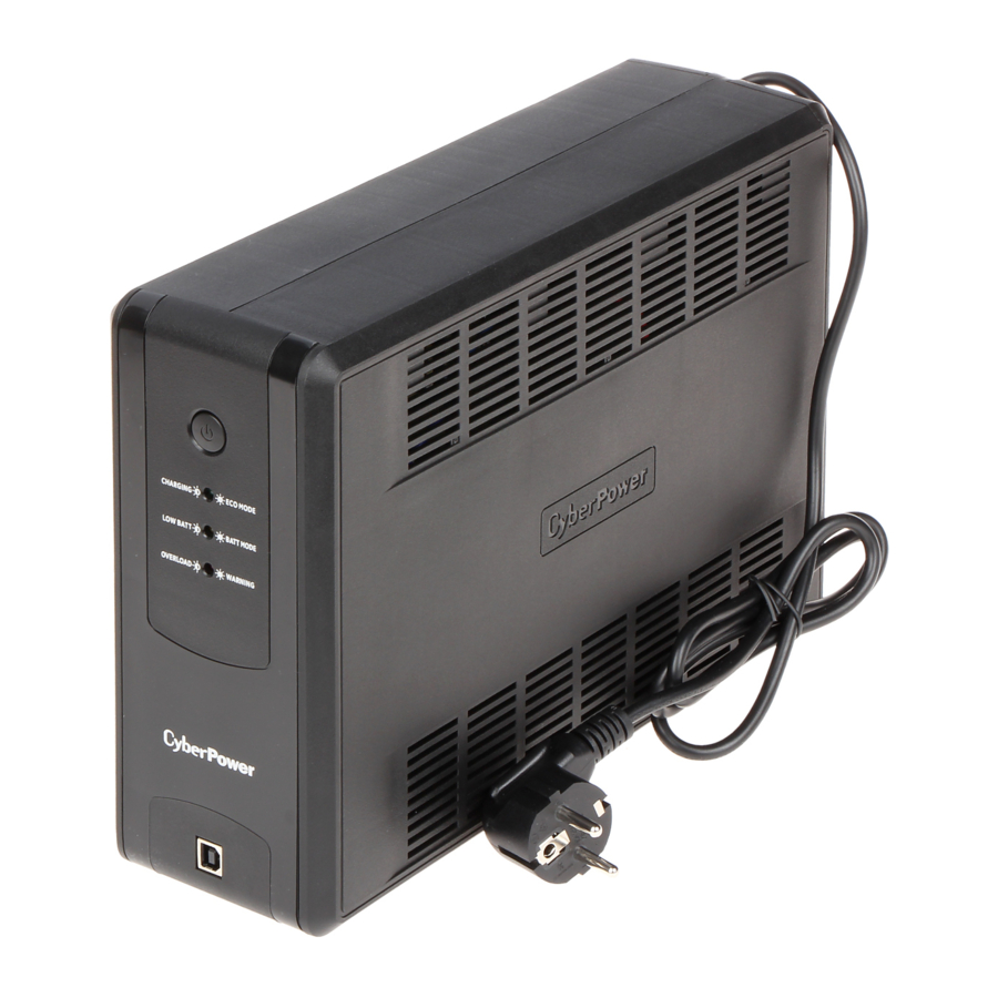 CyberPower UT1050EG Quick Start Manual