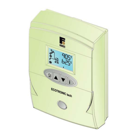 Gruppo Ferroli ECOTRONIC tech Use And Installation Instructions