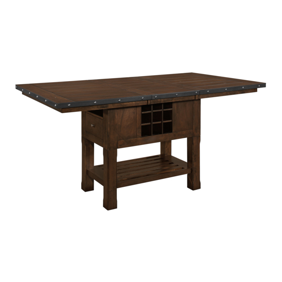 Homelegance DESSUS 5400-36XL Assembly Instruction