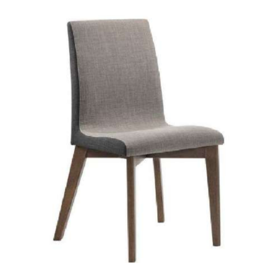 Coaster Dining Side Chair Assembly Instructions Manual