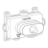 Fantini Rubinetti PARTI INCASSO D400AU Instructions Manual