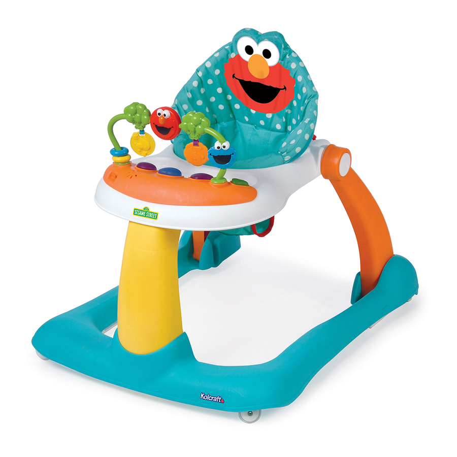 Kolcraft SESAME STREET Instructions Manual