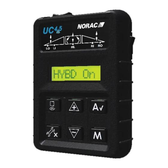 Norac UC 4.5 Installation Manual