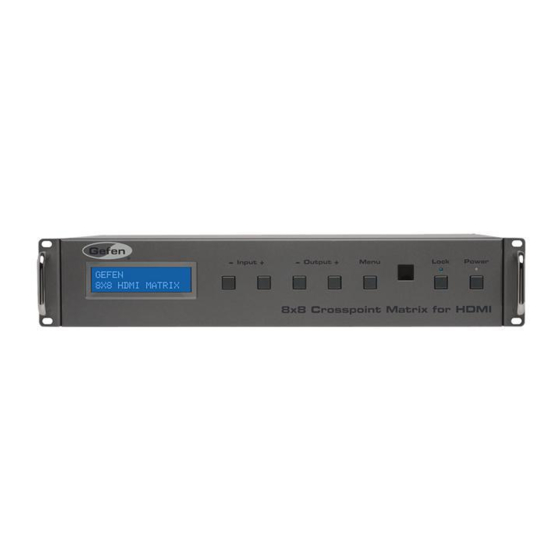 Gefen EXT-HDFST-848CPN User Manual