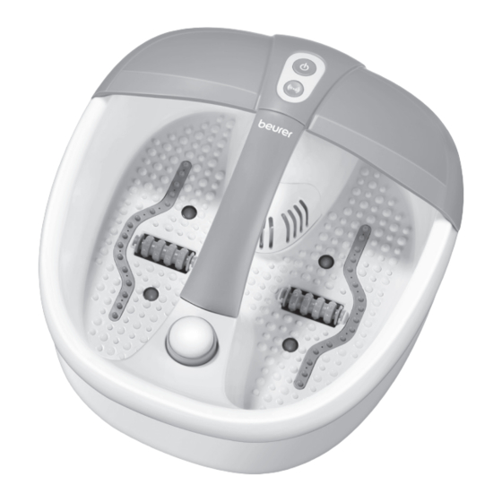 Beurer FB 35 Instructions For Use Manual