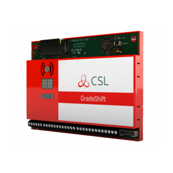 CSL GradeShift Instruction Manual