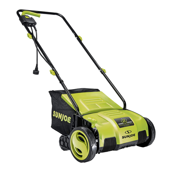 sunjoe AJ798E Aoperator's Manual