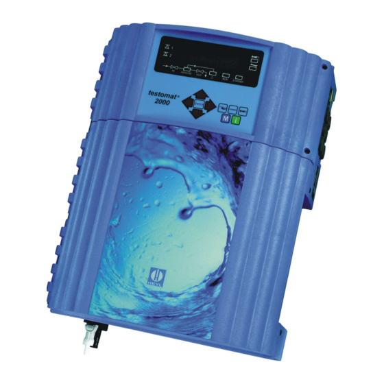 User Manuals: Heyl Testomat 2000 THCL Water Analyzer