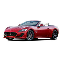 Maserati GRANCABRIO RANGE Owner's Manual
