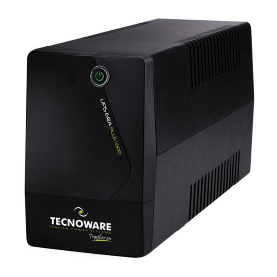 Tecnoware ERA PLUS 800 SCHUKO User Manual