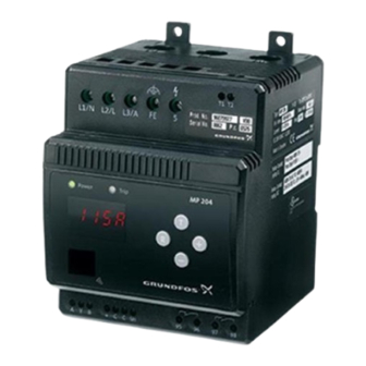Grundfos MP 204 Instructions Manual