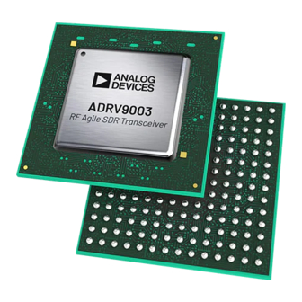 Analog Devices ADRV9005 Reference Manual