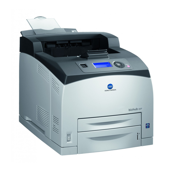 Konica Minolta bizhub 40P/40PX Reference Manual