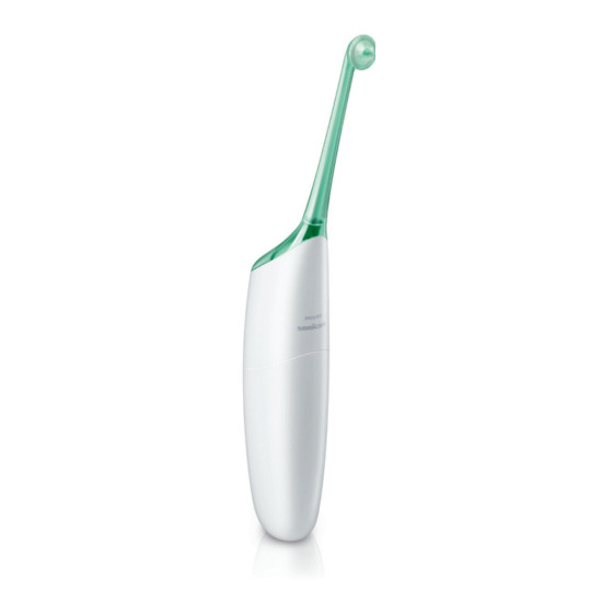 Philips Sonicare AirFloss 100 series Product Manual