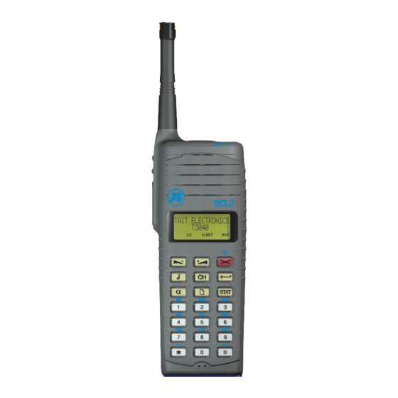 Tait T3040II Operator's Manual