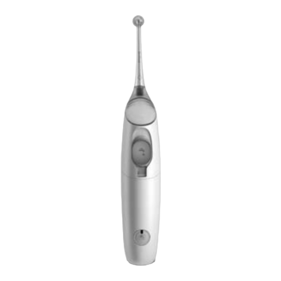 Philips Sonicare Airfloss 100 SERIES Quick Start Manual