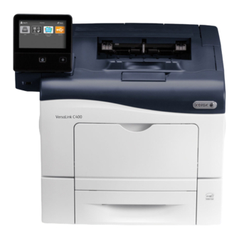 Xerox VersaLink C400 Quick Use Manual