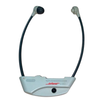 Sennheiser RS E 180 Instructions For Use Manual