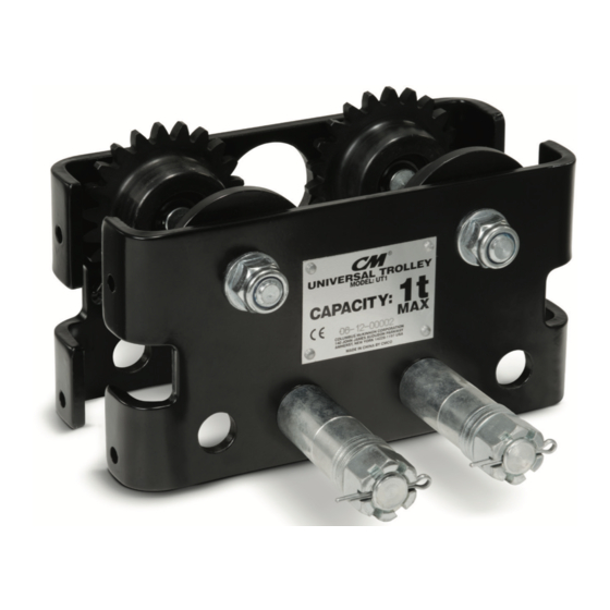 CM LODESTAR Operating, Maintenance & Parts Manual