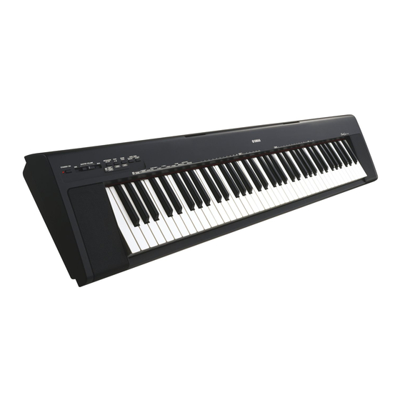 Yamaha Portable Grand NP-30 Owner's Manual