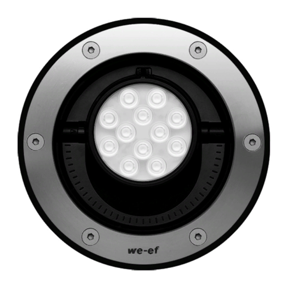 WE-EF ETC330-GB LED Installation And Maintenance Instructions Manual